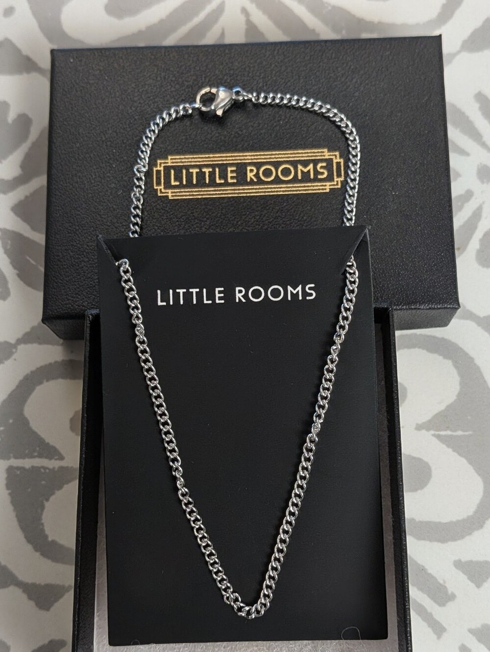Little Rooms Nova Curb Chain Anklet - 10 inches